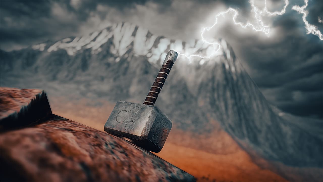 Le marteau Thor : Mjöllnir